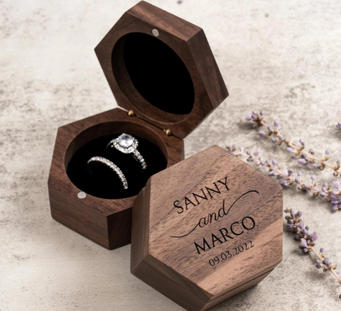 The Art of Color Coordination in Engagement Rings and Boxes
