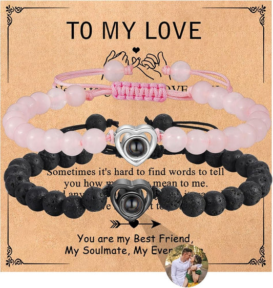 Best Custom Bracelets with Pictures for Romantic Keepsake Gifts
