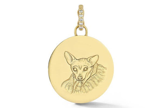 A Golden Bond: Flat Gold Necklace for Pet Lovers