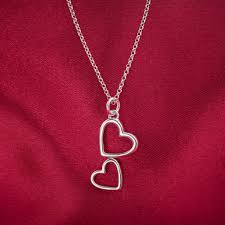 A Heartfelt Gift: The Silver Necklace with a Heart