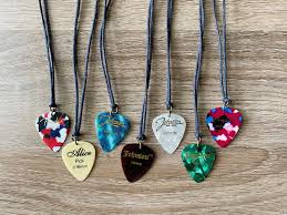 A Melody Close to the Heart: Guitar Pick Necklaces