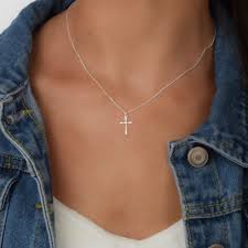 A Timeless Emblem: The Silver Cross Necklace for Women