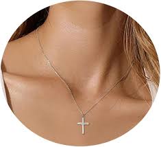 A Timeless Gift of Love: Silver Sterling Cross Necklaces