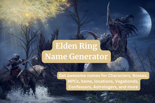 The Role of Elden Ring Name Generators in Crafting Immersive Gaming Experiences
