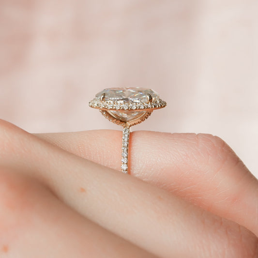 The Allure of Halo Oval Ring Engagements in Collector Choices