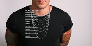 The Art of Men's Necklace Lengths in Custom Jewelry Trends