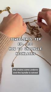 The Art of Untangling: A Necklace’s Story of Patience and Care