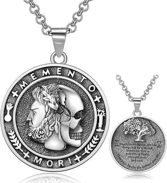 The Elegance of Mortality: Embracing Memento Mori Necklaces