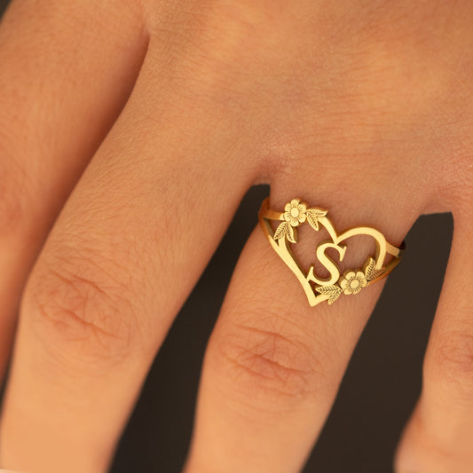 The Significance of Initial Rings in Valentine's Day Culture