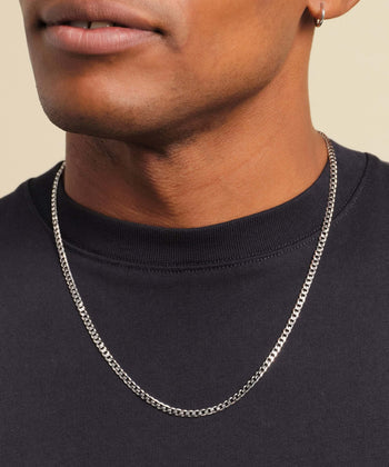 The Timeless Appeal of a Men’s Silver Chain Necklace