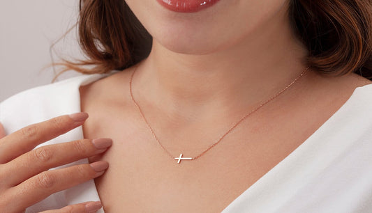 The Timeless Appeal of the Slanted Cross Necklace