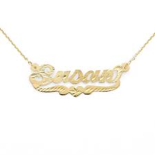 The Timeless Charm of Gold Name Plate Necklaces