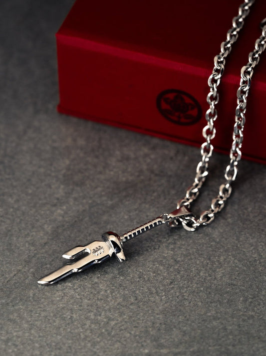 The Timeless Charm of the Inverted Spear of Heaven Necklace