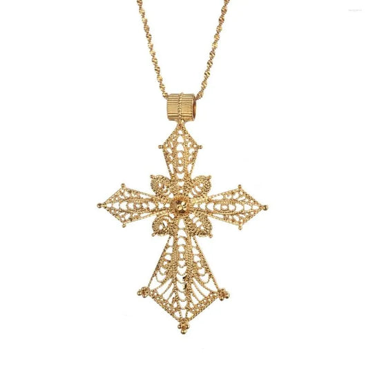 The Timeless Elegance of a Huge Cross Necklace