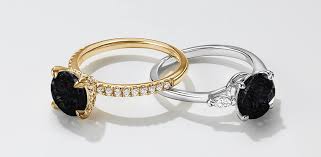 Title: The Market Segmentation of Black Diamond Engagement Rings