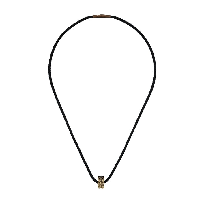 Fascinating Black Rope Cord Necklace Gallery