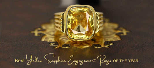 The Glorious Evolution of Yellow Sapphire Rings in Jewelry Design