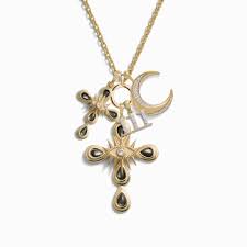 double cross necklace