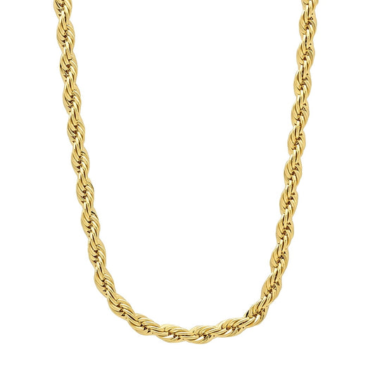 gold Walmart 3M twisted necklace