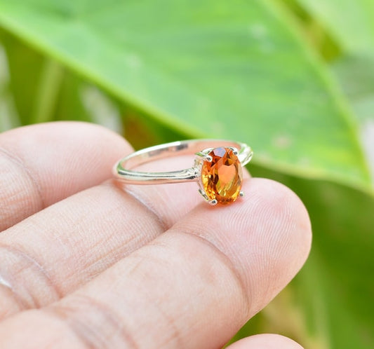 Citrine Rings in the Context of Handcrafted Materials