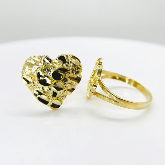 The Allure of the Heart Nugget Ring in the Art of Collecting