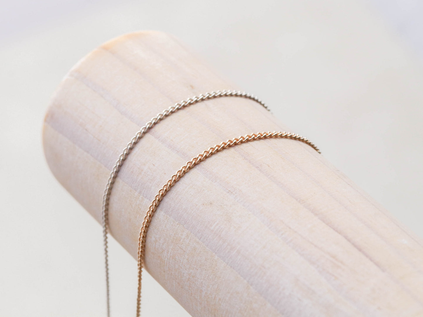 Chaîne gourmette fine