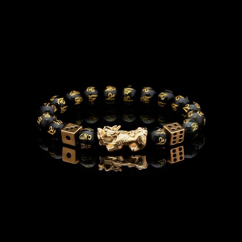 Debt Relief & Gambling Feng Shui Pixiu Bracelet - Maximum Success