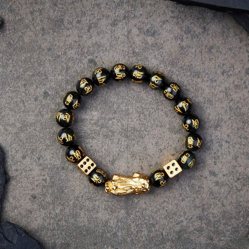Debt Relief & Gambling Feng Shui Pixiu Bracelet - Maximum Success