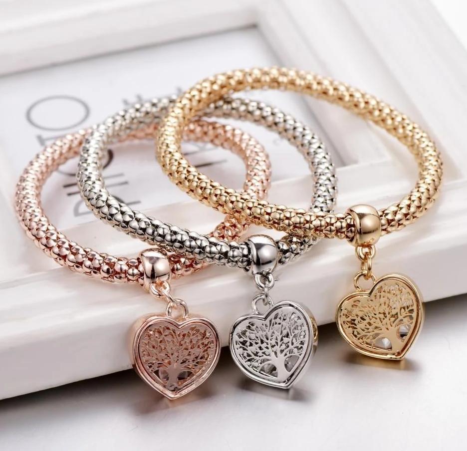 Baum des Lebens – Limitierte Auflage Herz-Charm-Armband