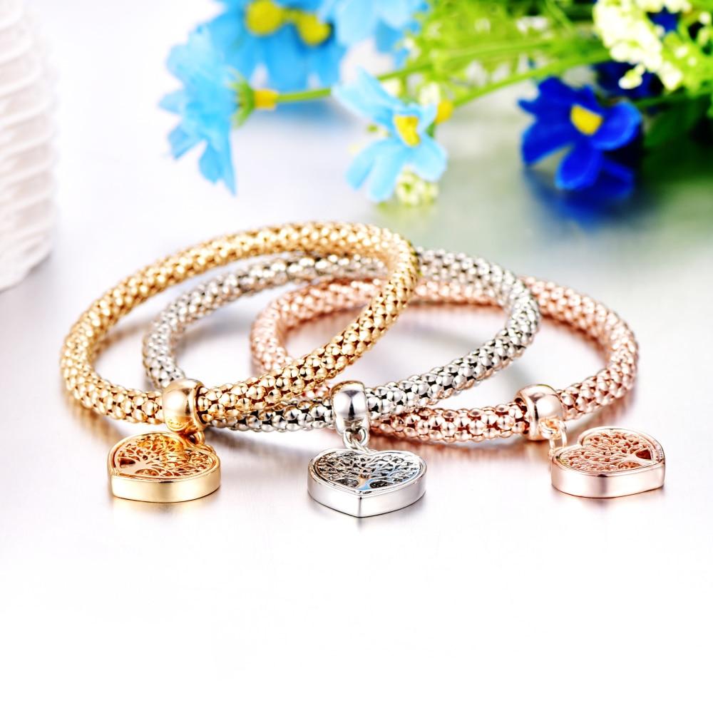Baum des Lebens – Limitierte Auflage Herz-Charm-Armband