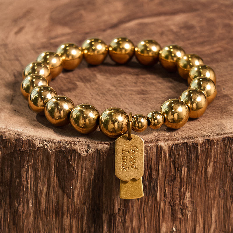 Buddha Stones Kupfer Heilarmband