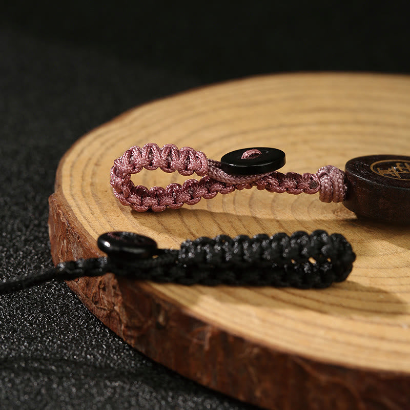 Porte-clés Bouddha Stones Double Koi Fish Peace Buckle Safe And Well Lucky