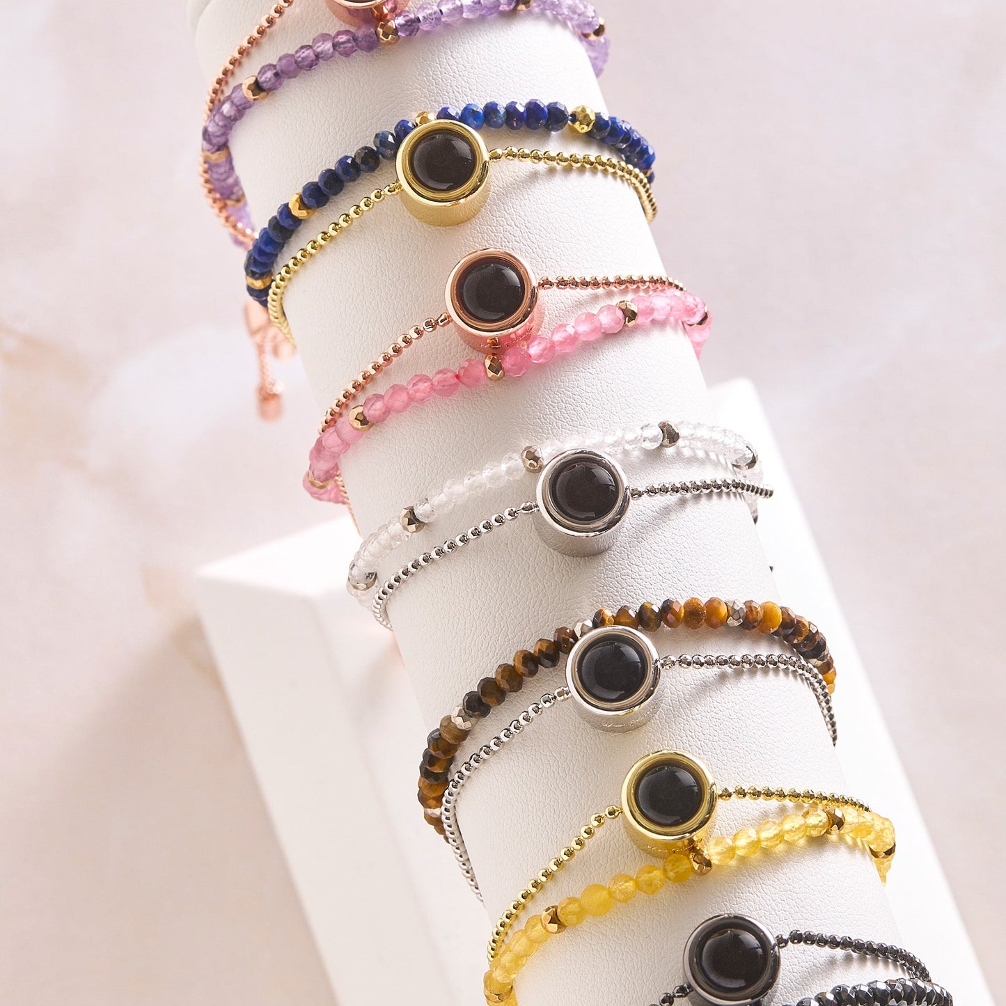 Bracelet en cristal personnalisé