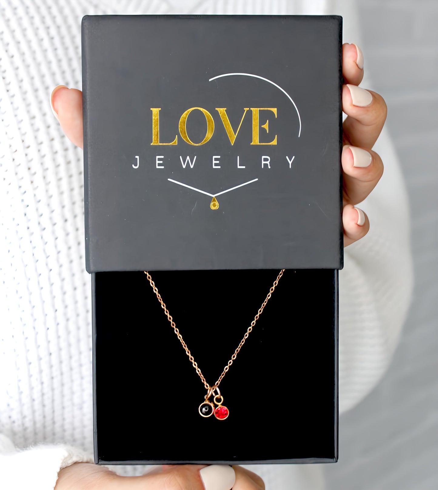 BESTSELLER Birthstone Projection Necklace