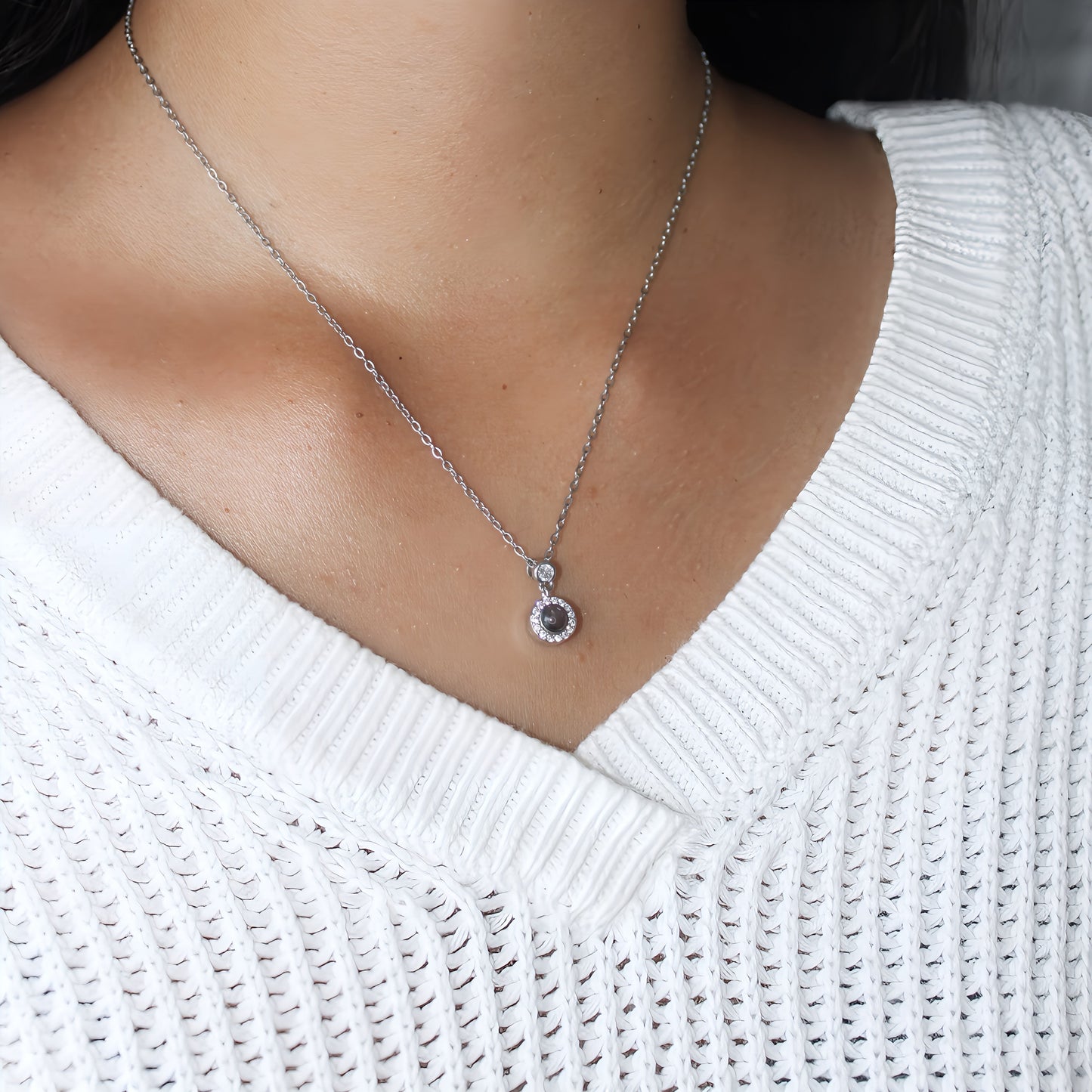 Globe Projection Necklace