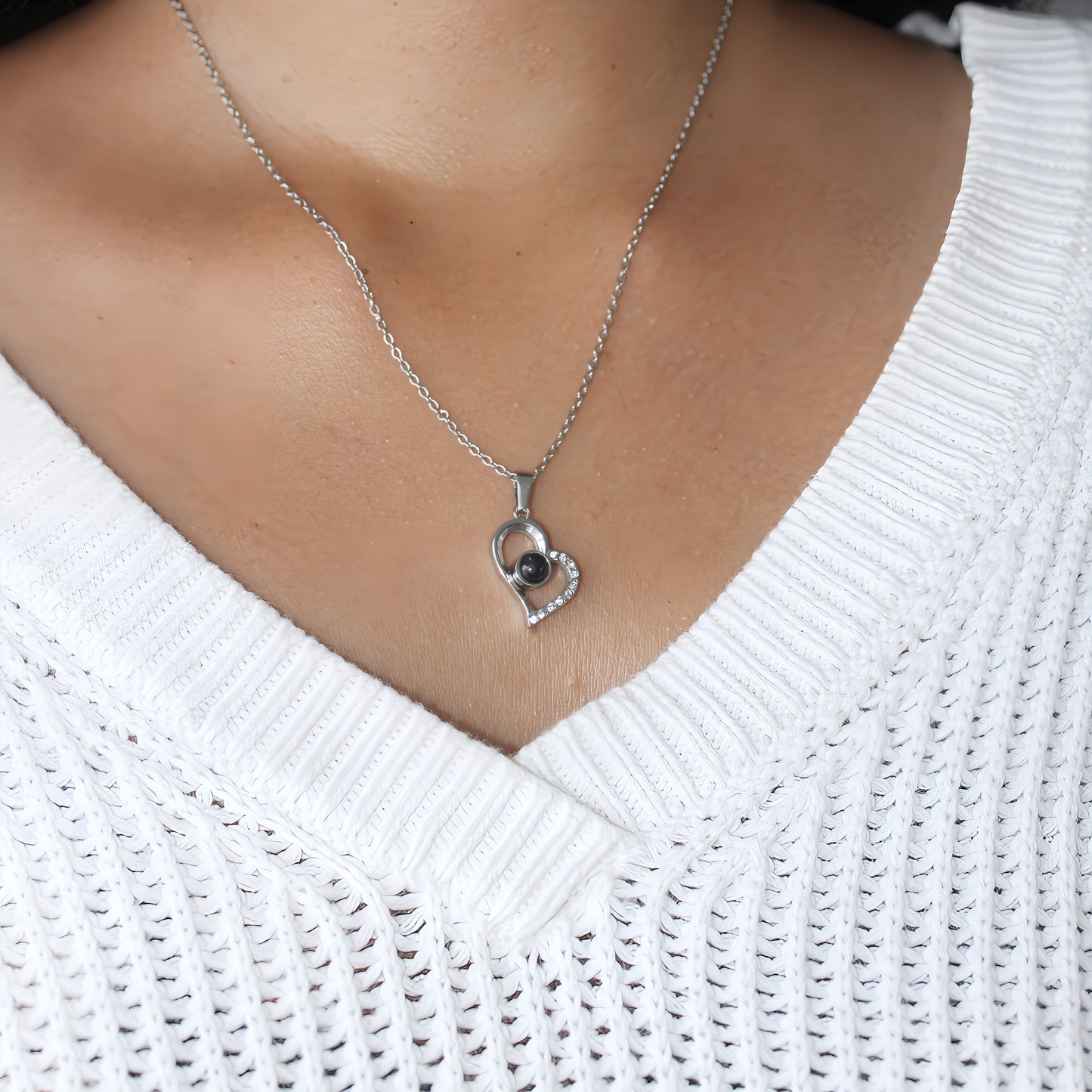 Collier de projection Je t'aime