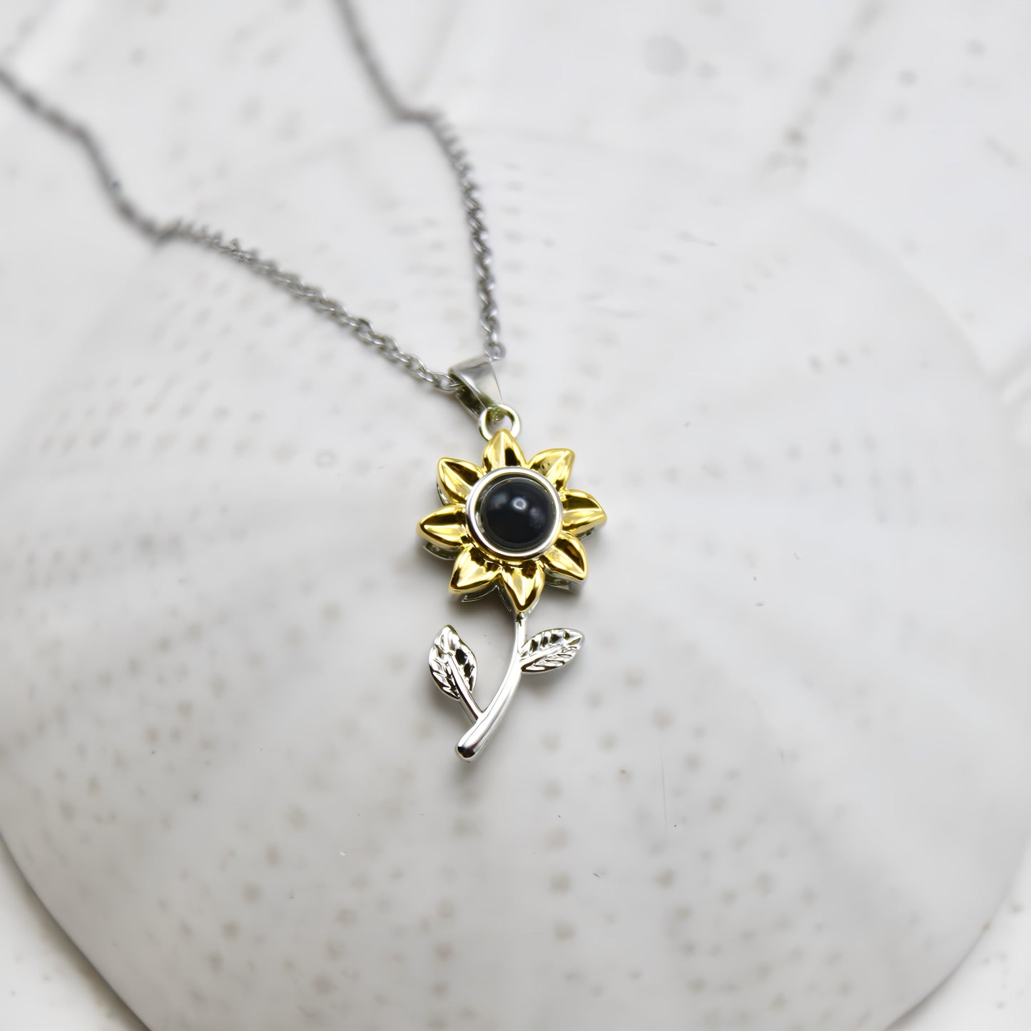 Collier de projection de tournesol éternel