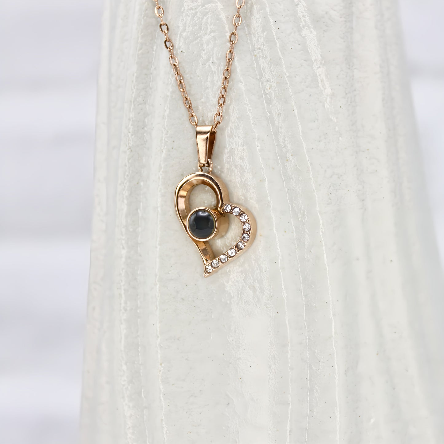 Collier de projection Je t'aime