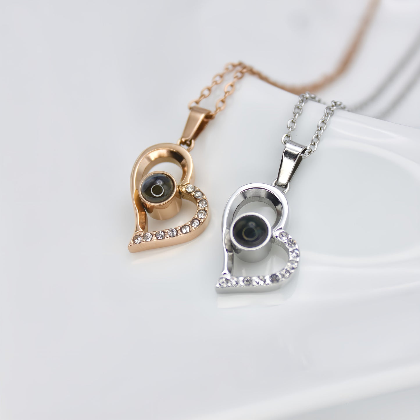 Collier de projection Je t'aime