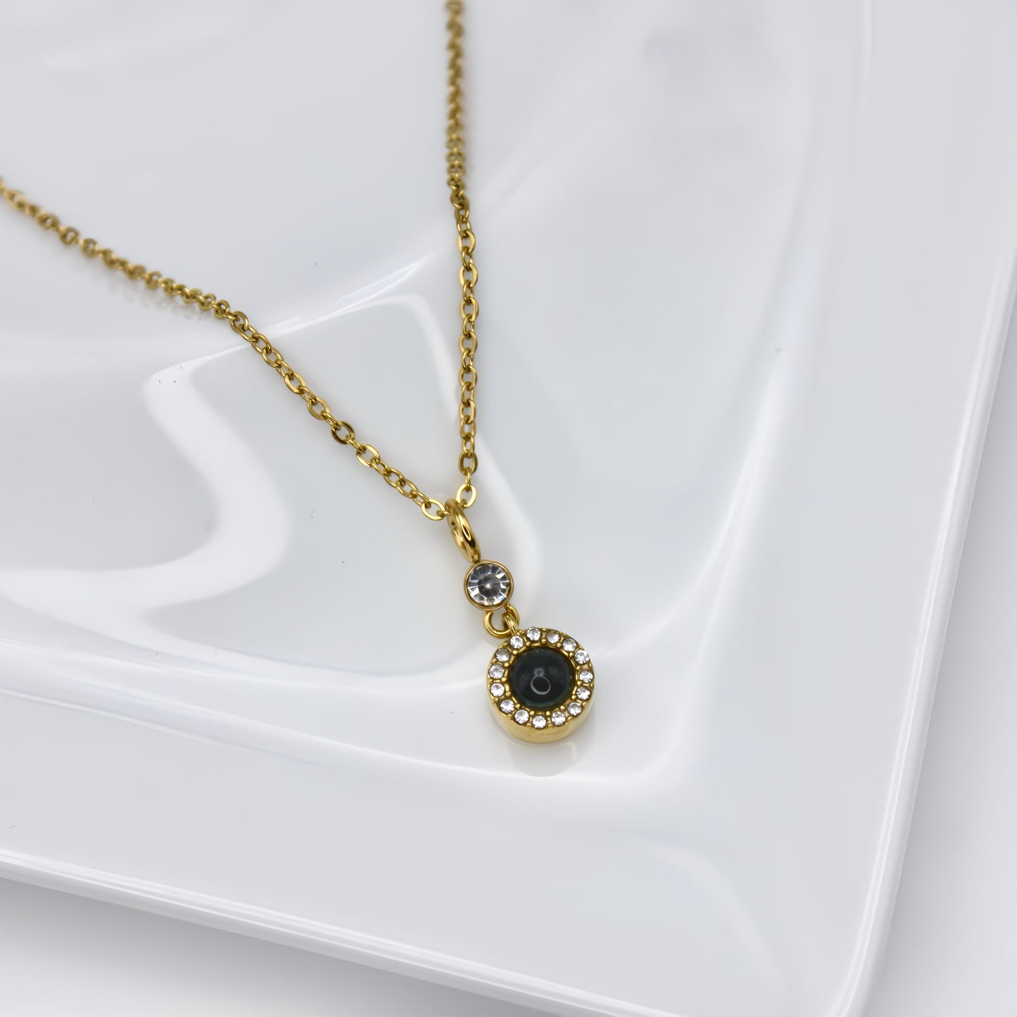 Globe Projection Necklace