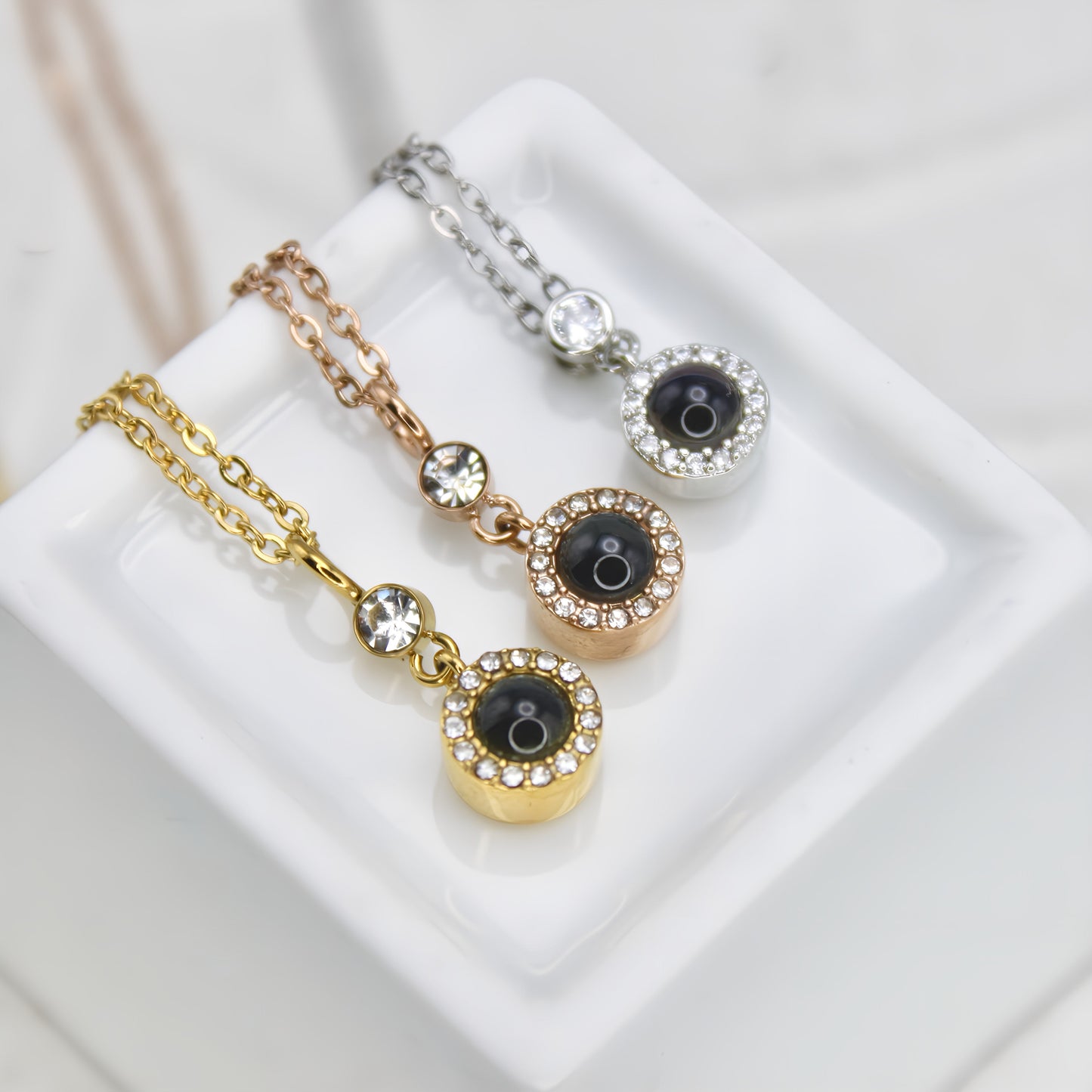 Globe Projection Necklace