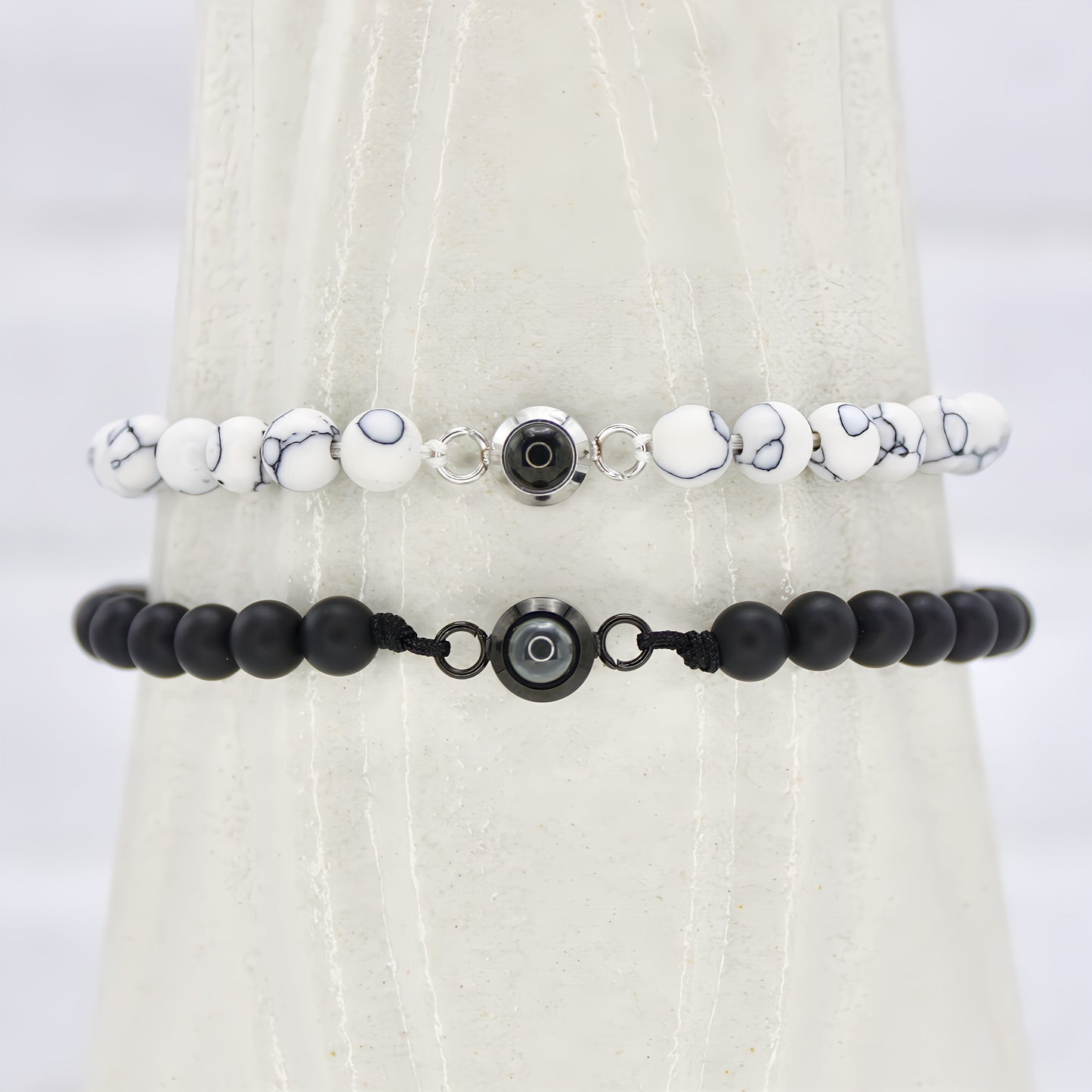 Bracelet de projection de perles assorties