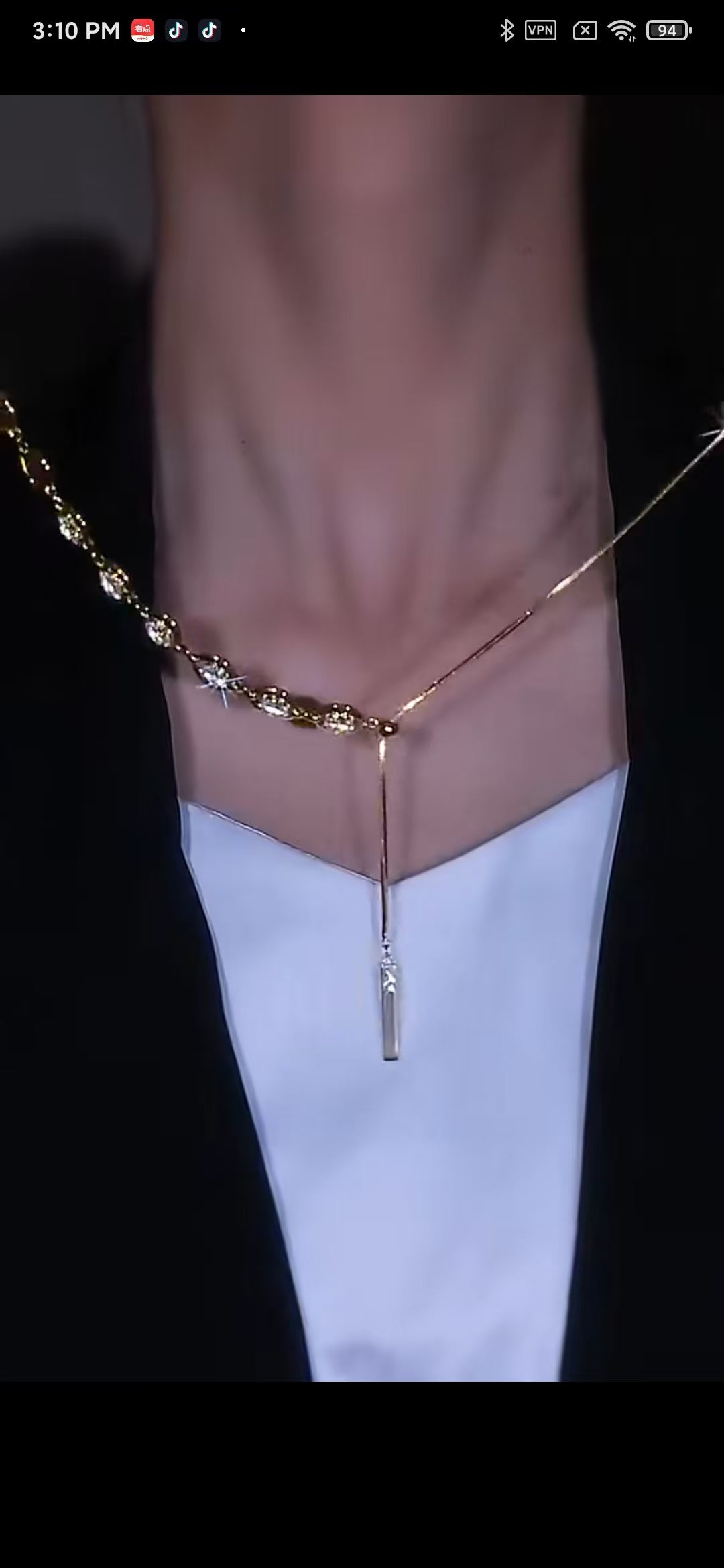 Collier de luxe sophistiqué Collier de clavicule réglable en cristal strass pour femme, nouvelle tendance, collier élégant et polyvalent