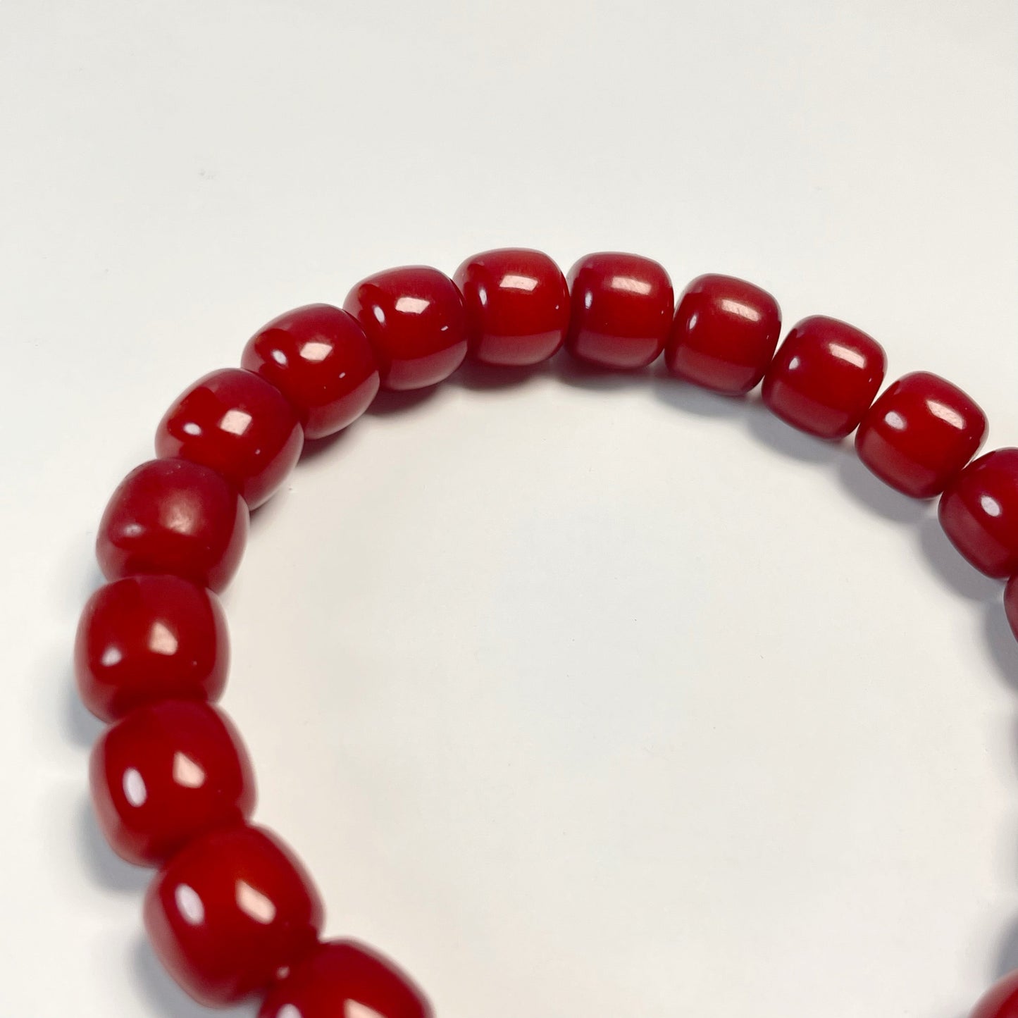 Beautiful Red Bodhi Bracelet Designed for Soothing Fidgeting
