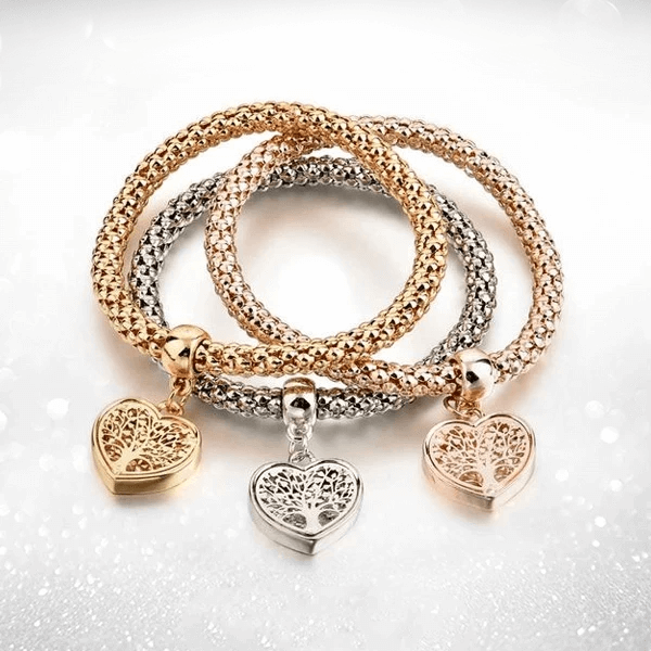 Baum des Lebens – Limitierte Auflage Herz-Charm-Armband
