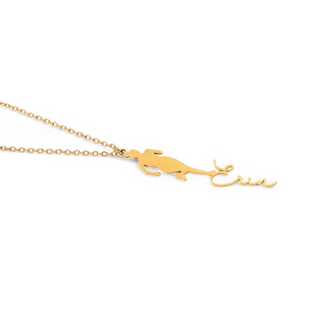Runner Name Necklace