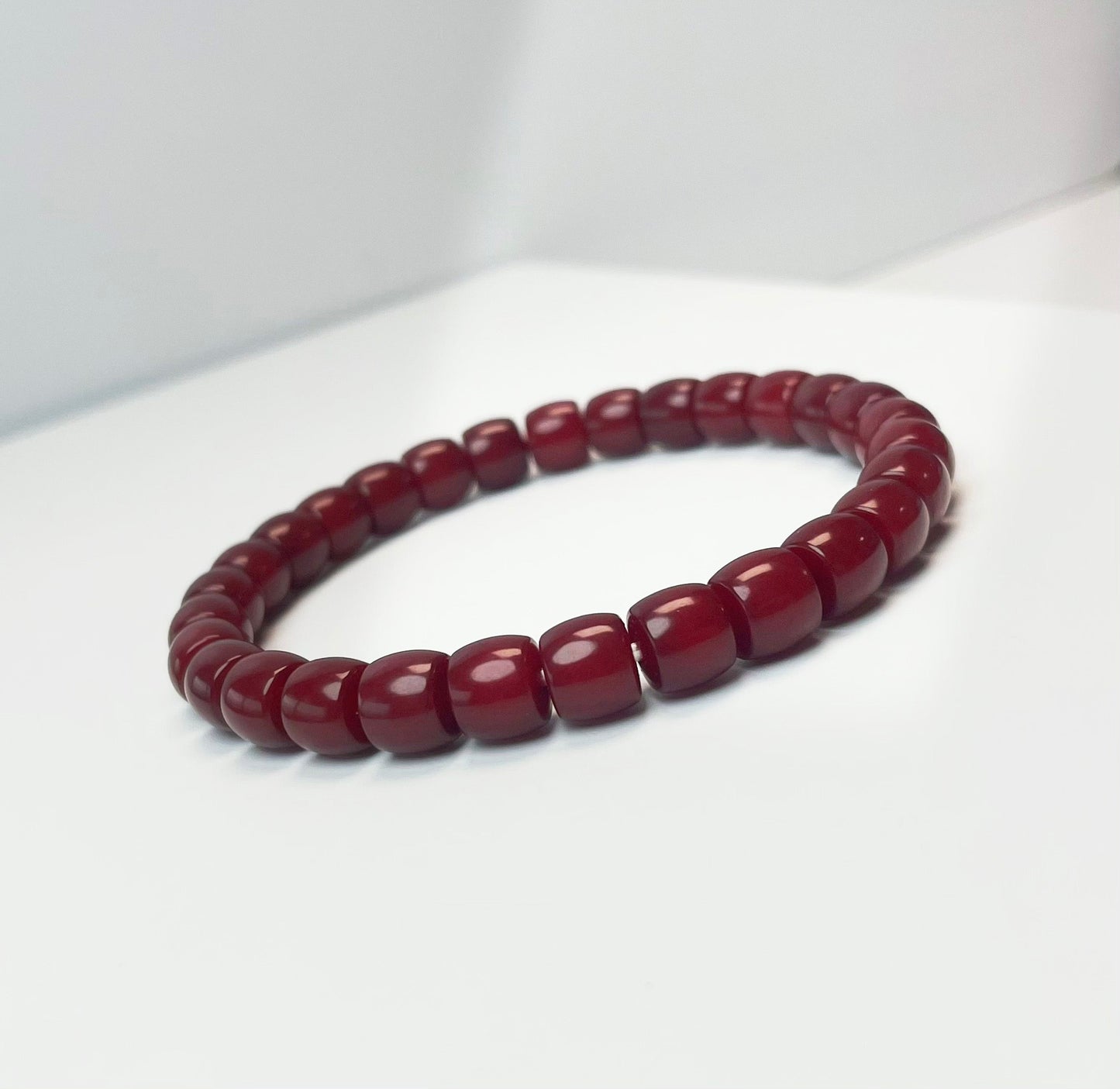 Beautiful Red Bodhi Bracelet Designed for Soothing Fidgeting
