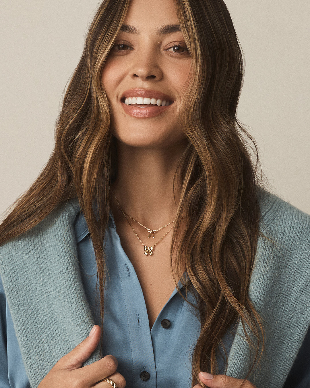 Mettez un nœud dessus Collier