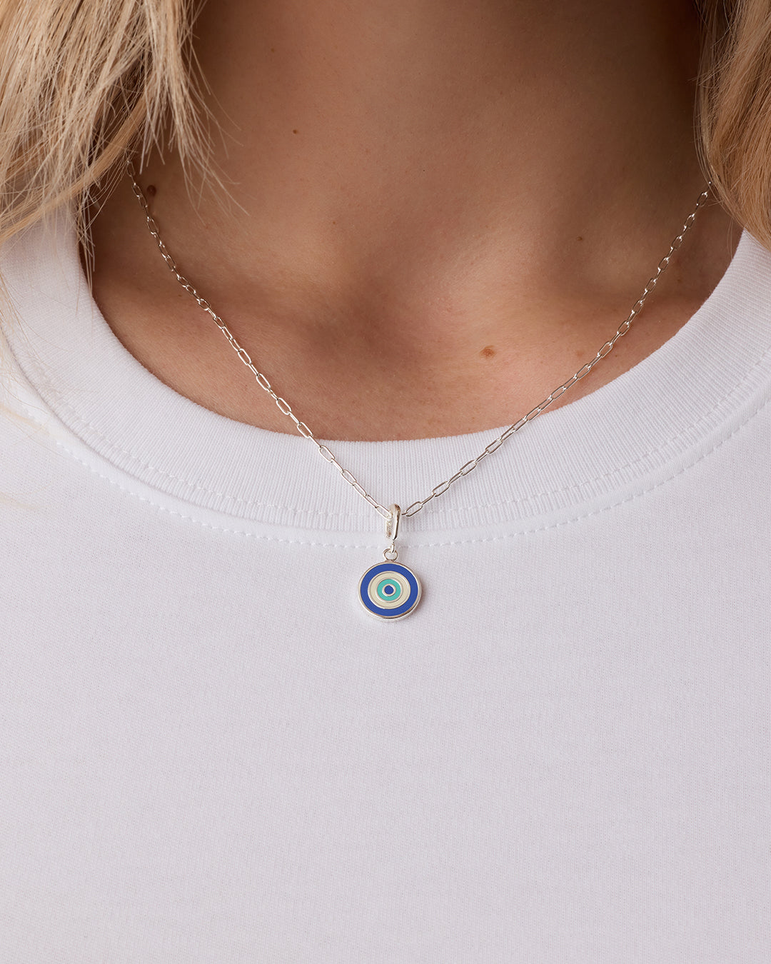 Charm Parker Mauvais Œil Turquoise