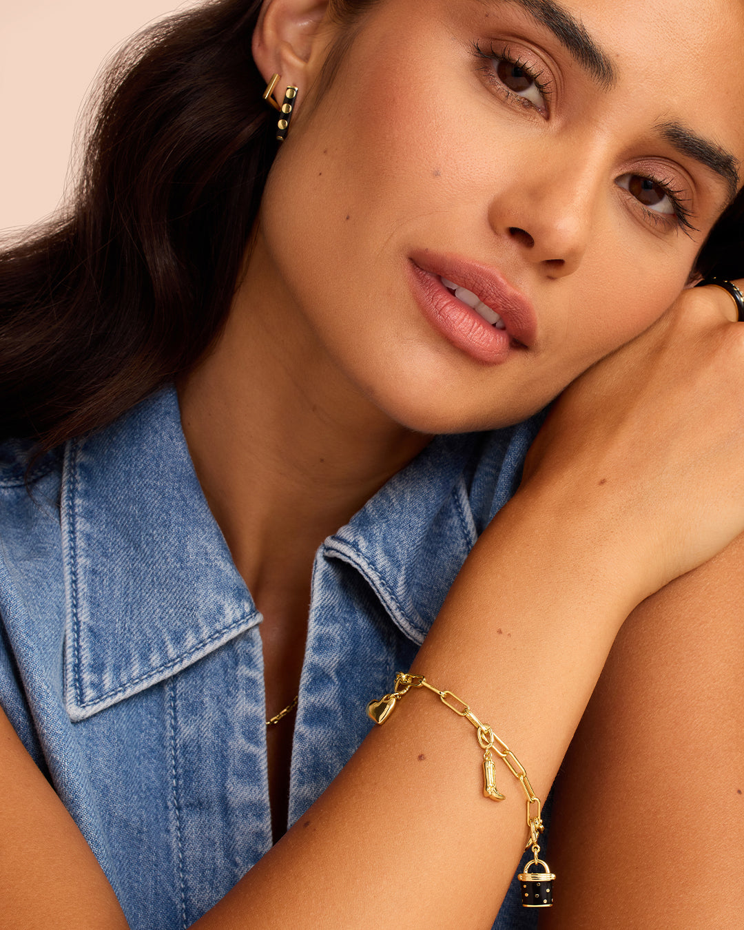 Breloque Parker en forme de botte de cowboy